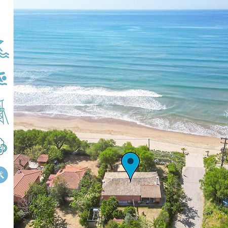 Salty Noses Beach House Paradise Perfect For Families Pyrgos  Luaran gambar