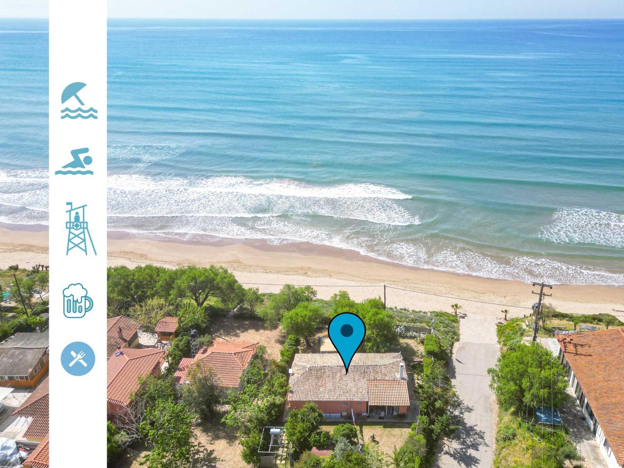 Salty Noses Beach House Paradise Perfect For Families Pyrgos  Luaran gambar